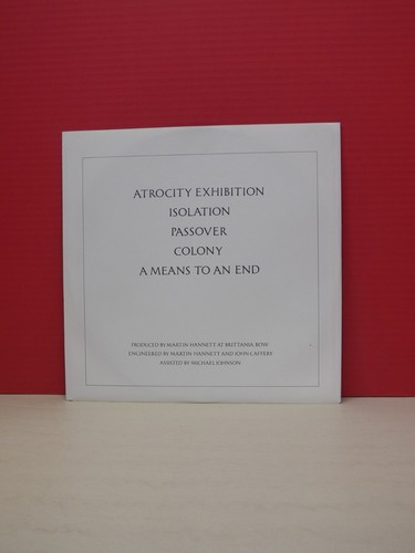 12" LP VG++/EX Joy Division Closer 1981 Factory Repress FACTUS VI - Picture 5 of 6