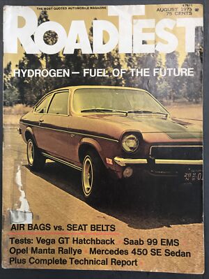 ROAD TEST MAGAZINE-AUGUST 1973-VEGA GT HATCHBACK COUPE-SAAB 99 EMS