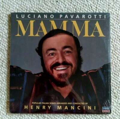 Brand New Factory Sealed MAMMA LUCIANO PAVAROTTI LP, Conducted by Henry Mancini 