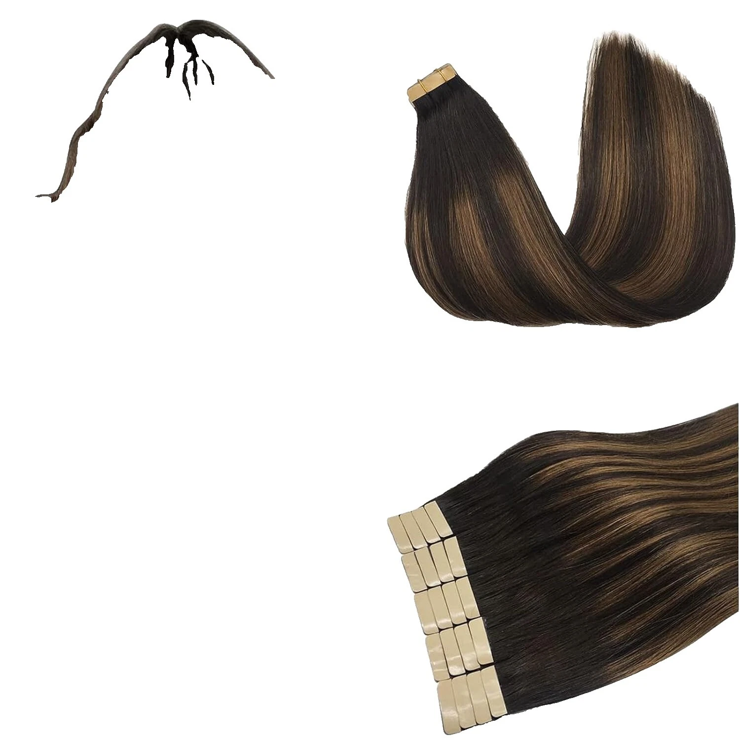 Extensiones de Cabello Lacio balayage