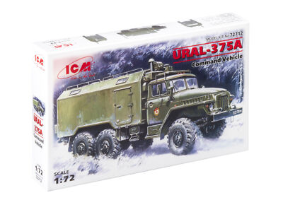 ICM 72712 - URAL-375A, Command Vehicle - 1:72 scale plastic model kit