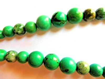Collier En Turquoise Du Tibet Et Argent 925 - Longueur 44 Cm, 175 Carats - Pendentif Triangulaire Fait Main