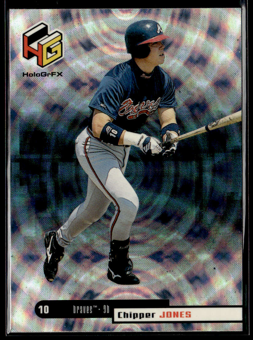 1999 Upper Deck HoloGrFX #6 Chipper Jones Braves | eBay