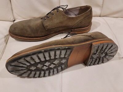 Banana Republic 10 M Suede Leather Mens Casual Work Dress  display picture 3