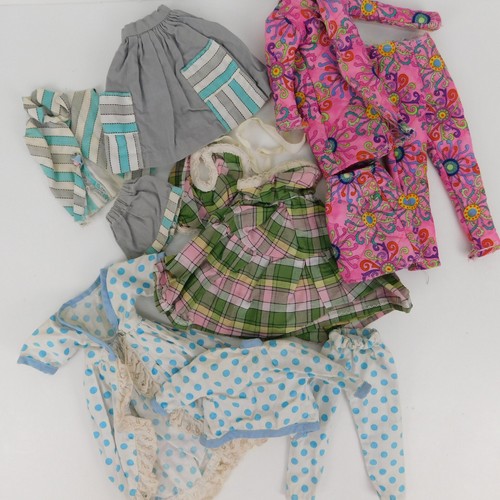 VTG Barbie / Doll Homemade Crochet Knit Sewn Wedding Dress Pants Outfits Lot - Picture 14 of 21