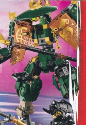 Lego Ninjago Serie 9 TCG Puzzle Karte Nr. 231 Puzzle 1 Teil 6/9