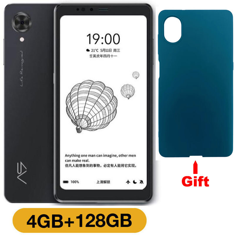 Hisens A9 8G 256G BLACK 本体 Unlocked 4G LTE Hisense A9 E Ink Smartphone Android Mobile ebook