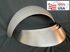 Universal Metal Fender Flares Style 2: 5" Wide, 4-piece set (hand-made)