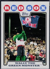 2008 Topps Gift Sets Boston Red Sox #54 Wally The Green Monster