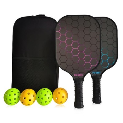 Professional-Grade Fiberglass Pickleball Paddles - USAPA Certified | Lightwei...