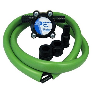 Jabsco Drill Powered Boat Oil Pump Kit w/Hose