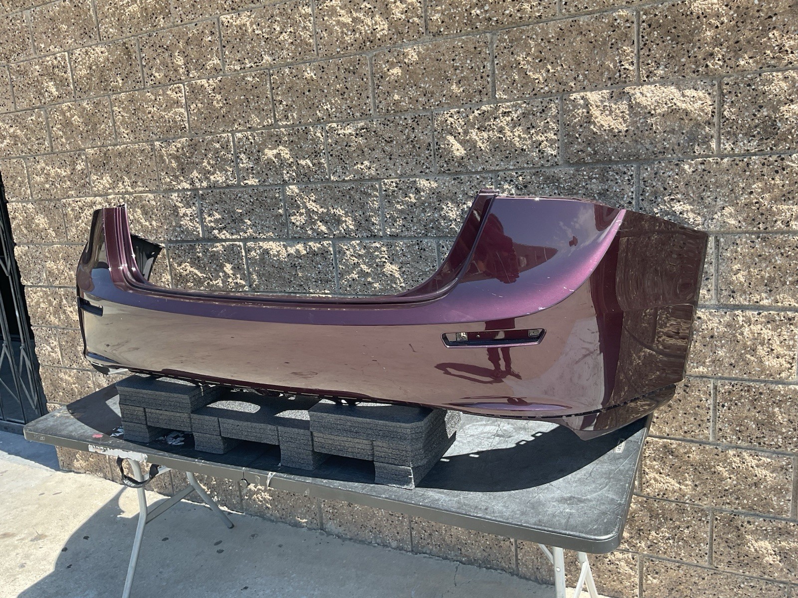 2014 2015 2016 2017 MASERATI GHIBLI REAR BUMPER USED OEM