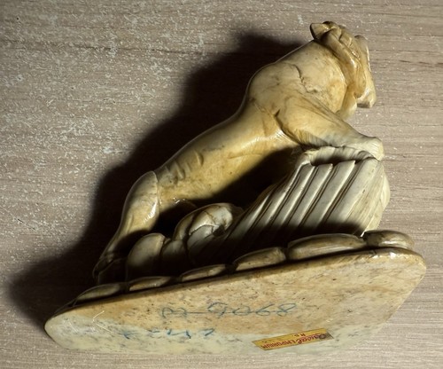 Figure En Marbre - Oswal Emporium - India - Vintage - Imagen 8 de 10