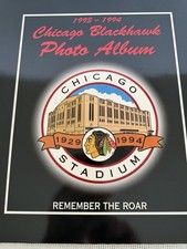 Chicago Blackhawks Commemorative 1993-94 Team Photo Album NHL Hockey