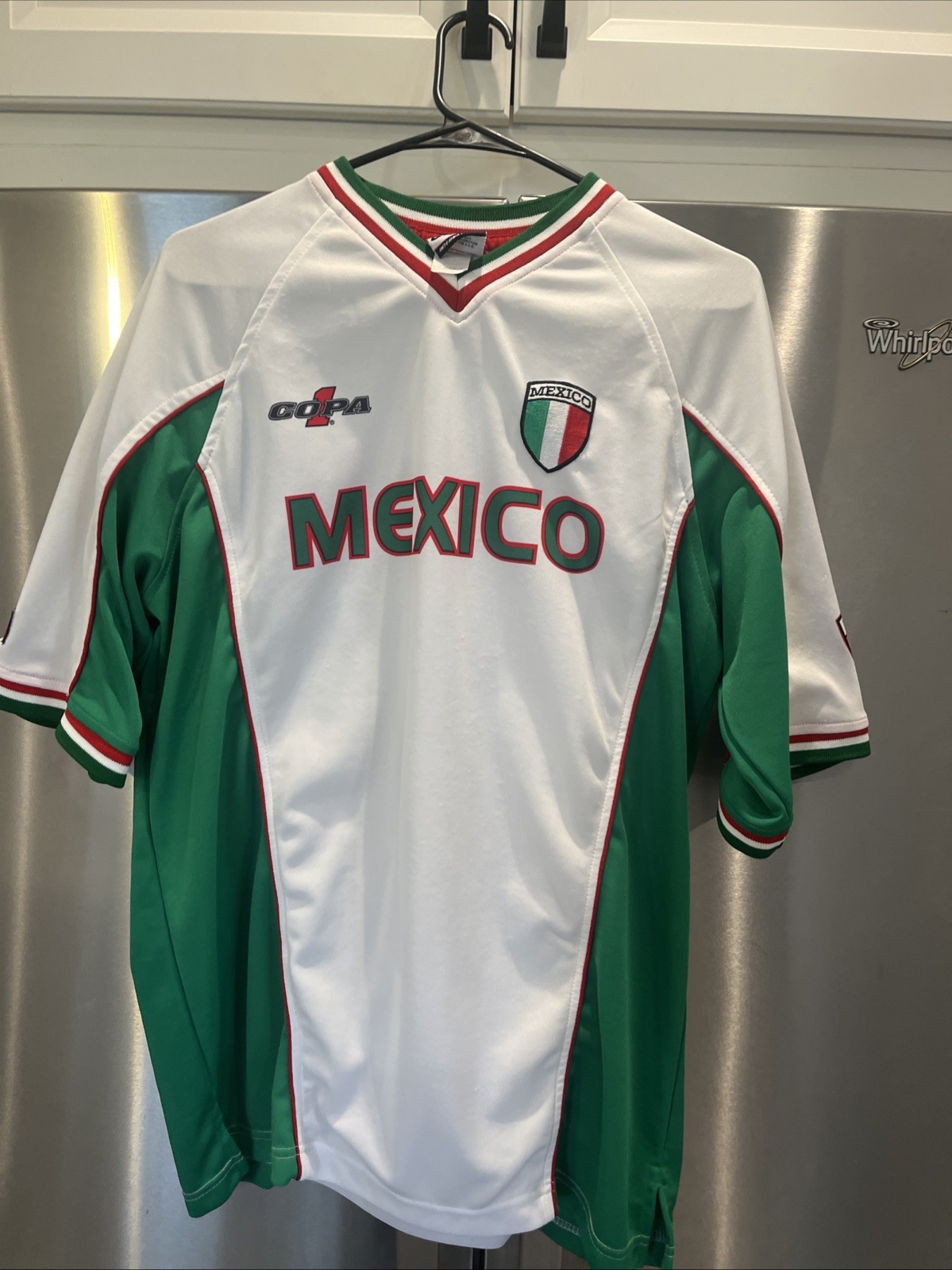Mexico Soccer Copa 1 Jersey Large ( Please Read)   C2