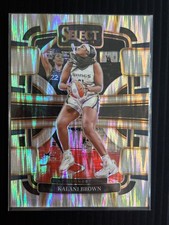 🏀 Kalani Brown 2024 WNBA Select Silver Flash No. 10 🏀