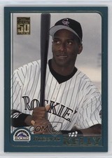 2001 Topps Traded & Rookies Roberto Kelly #T44 11rh