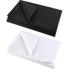 Bügelvlies Weiß Schwarz 2 Stück 200x100cm ...