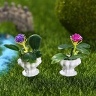 Mini Plant Models for Gardening Realistic Design Maintenance Solid Color