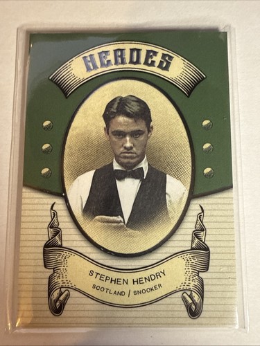 Futera Vintage Multi Sport Snooker Stephen Hendry MH42 /18