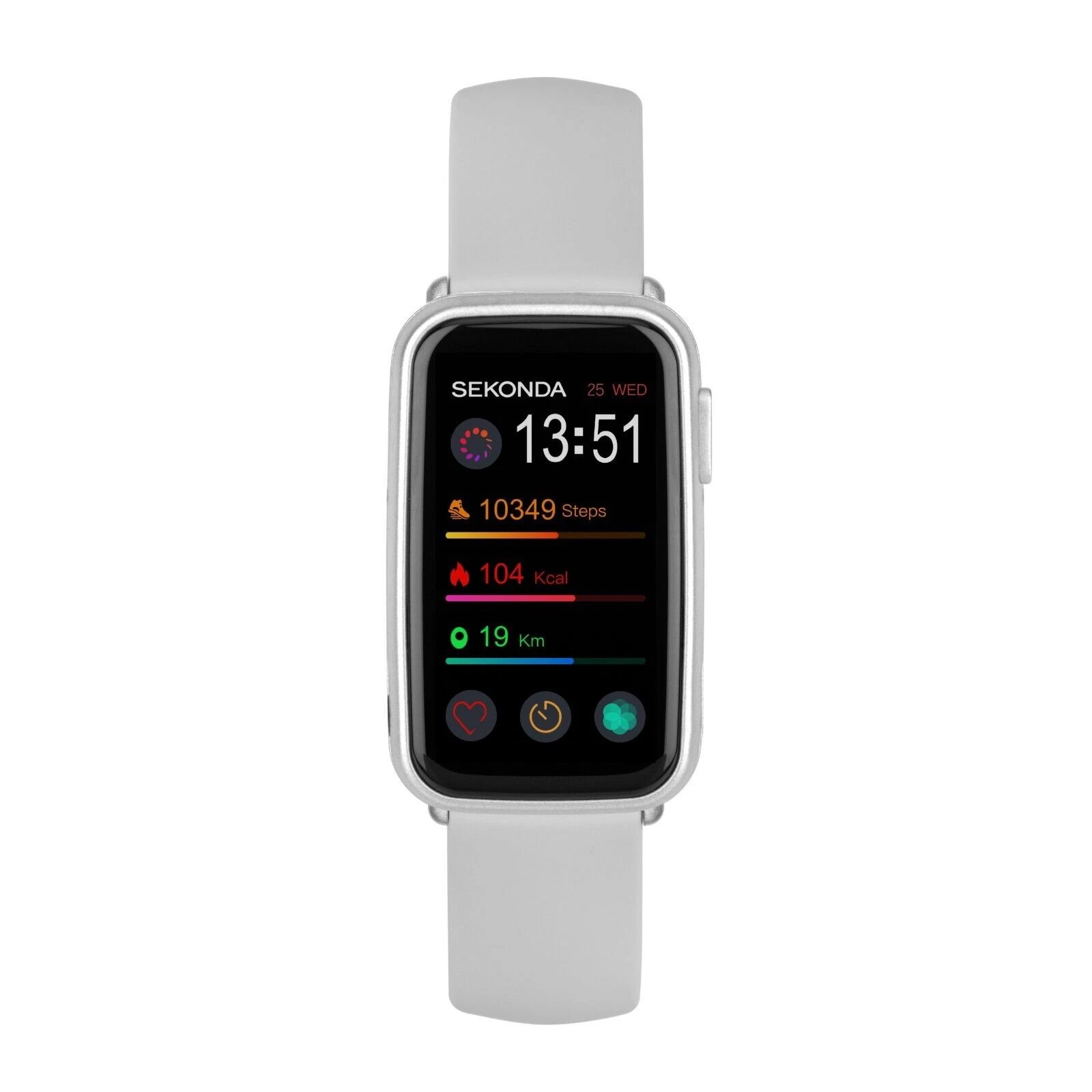Sekonda Fitness Tracker Smart Watch Grey RRP £39.99 Model 30169
Opens in a new window or tab