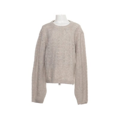 H&M, Strickpullover, Größe: 170, Beige, Acryl/Elasthan/Polyamid/Polyester #7MG