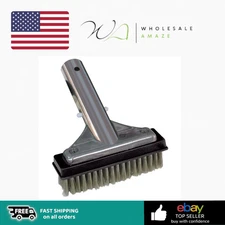 Poolmaster 20178 Aluminum-Back Swimming Pool Wall Brush A7