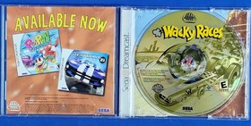 Wacky Races (Sega Dreamcast, 2000) CIB Complete w/ Manual 