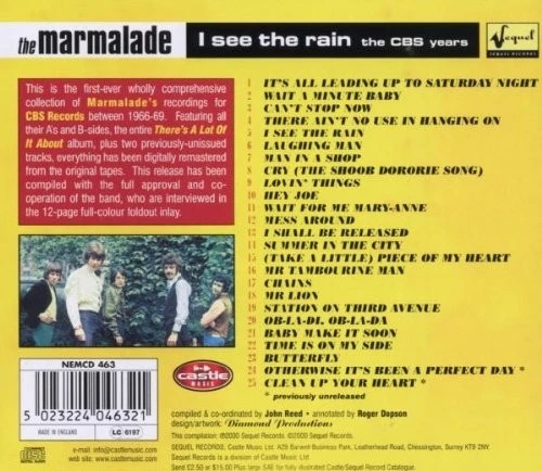 The Marmalade (I see the rain - The CBS years). - Photo 2/2
