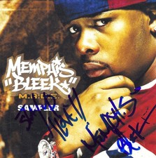 Memphis Bleek Signed Autographed CD Cover