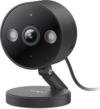 Tapo 2K Indoor/Outdoor Wired Security Camera - Person/Pet/Vehicle Detection, Ba