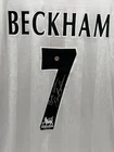 David Beckham Signed UMBRO MANCHESTER UNITED Football Club Soccer Jersey PC COA