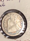 1852 Seated Liberty Dime,,silver