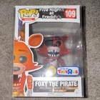 Funko Pop! Games Five Nights at Freddy's Foxy Toys R Us Glow Exclusive #109