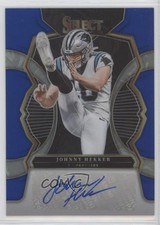 2022 Panini Select Signatures Blue Prizm 88/99 Johnny Hekker #SIP-JH Auto 17ht