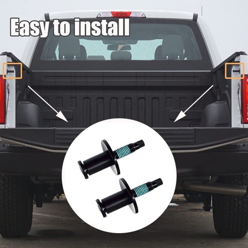 2pc New Rear Tailgate Striker Latch Lock For Ford F150 F250 F350 1L3Z99404A42AA - Picture 4 of 9