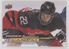 2019 Upper Deck UD Canvas Program of Excellence Jack Studnicka #C264 Rookie RC