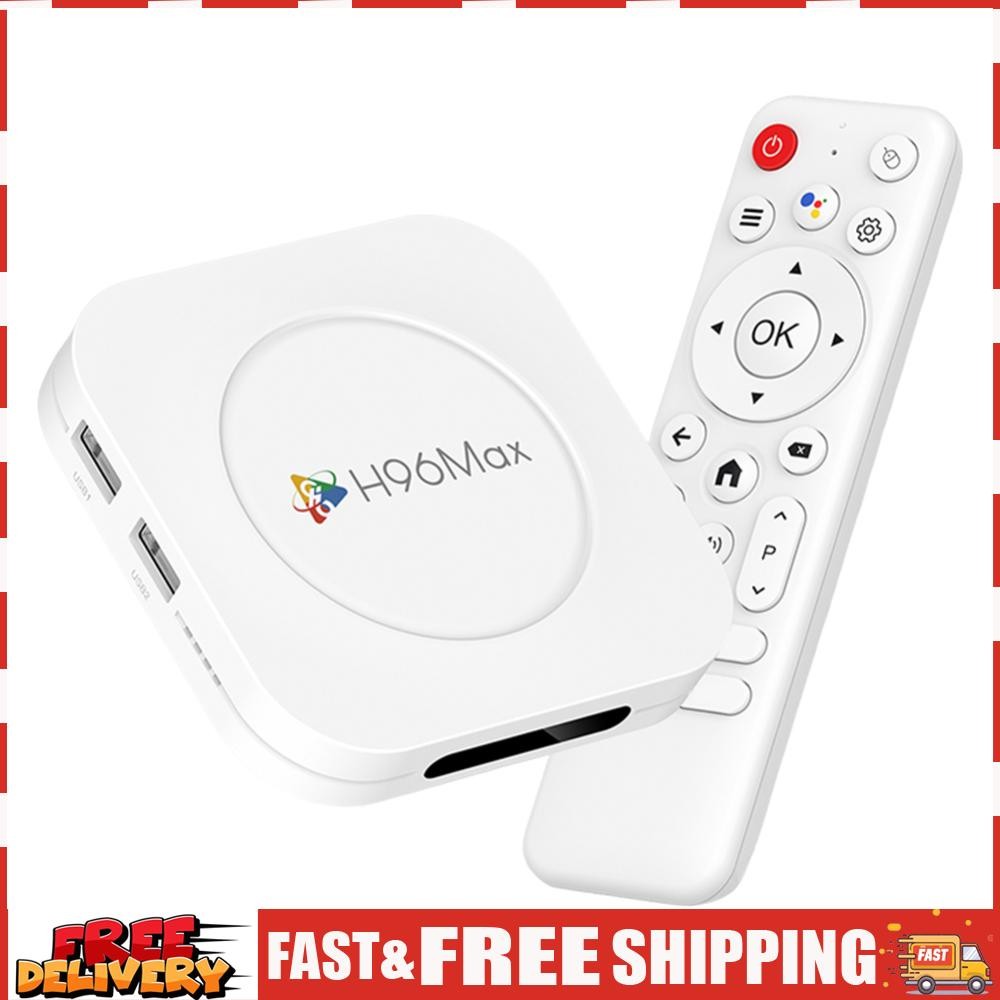 Android 14 Smart TV Box Wifi6 BT5.4 Mediaplayer 8K Set Top Box (2GB 16GB EU) D