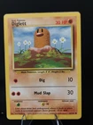 Diglett 47/102 - Base Set Fight Symbol ERROR Card - WoTC Vintage 1999 Pokemon HP