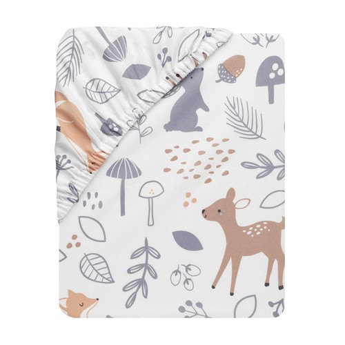 Bedtime Originals 3 Piece Crib Bedding Set, Deer Park, Multicolor - Picture 9 of 9