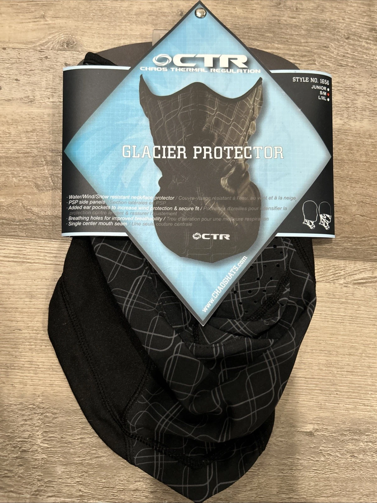 CTR Glacier Protector Balaclava S/M Style No 1656