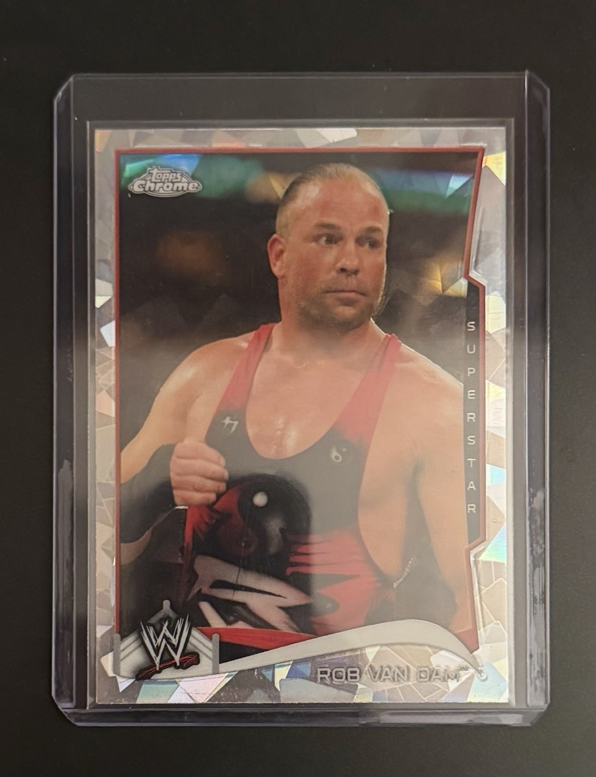 2014 Topps Chrome WWE - Rob Van Dam #41 Atomic Refractor