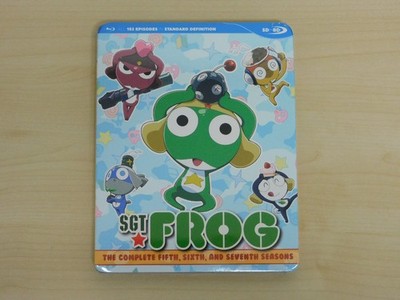Sgt Frog Season 1 2 3 4 5 6 7 The Complete TV Series Blu-ray Anime