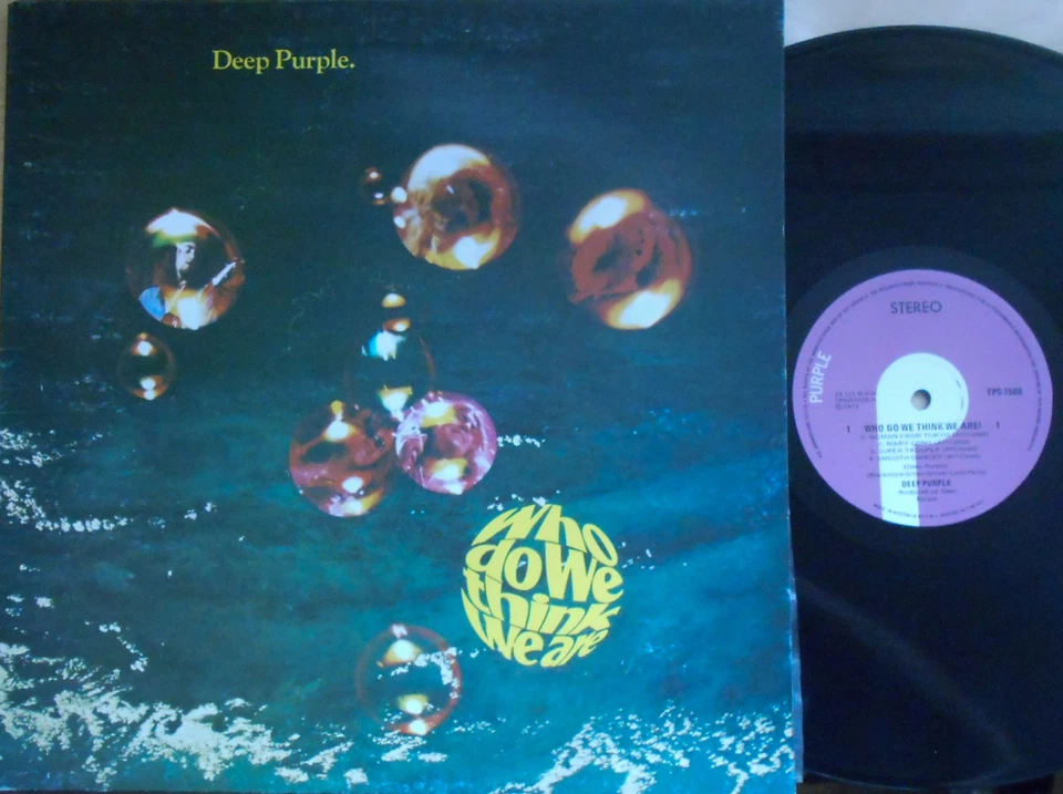 Deep Purple ORIG OZ LP Who do we think we are EX '73 Purple TPS7508 Hard Rock - image 1 of 1