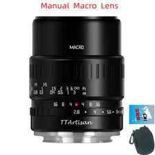 TTartisan 40mm F2.8 Macro Close Up Lens For fujifilm X XF mount Pro3 E3 Camera