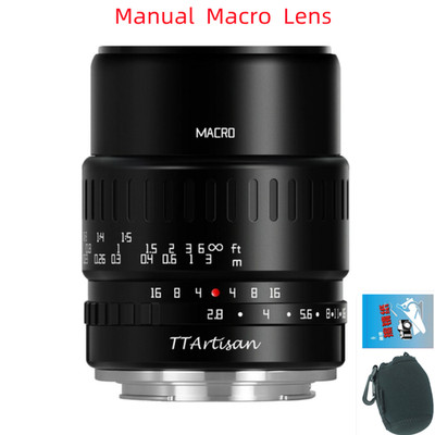 TTartisan 40mm F2.8 Manual Macro Close Up Lens For Micro M4/3 MFT Olympus Camera