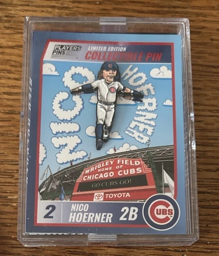 2024 Chicago Cubs SGA Nico Hoerner Collectible Pin 7/23/24