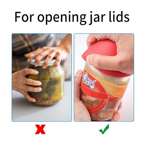 3PCS Rubber Jar Opener Grippers for Seniors Children Women Weak Hands - Picture 6 of 12