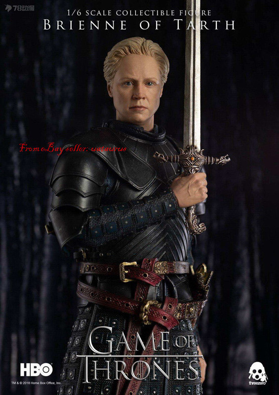 Perfect Threezero Game Of Thrones Brienne Of Tarth 1/6 In Stock