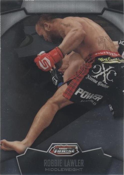 2012 Topps Finest UFC - Robbie Lawler #84 - 1 of 1